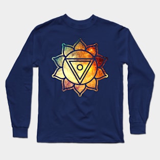 Galaxy Mandala: Manipura Long Sleeve T-Shirt